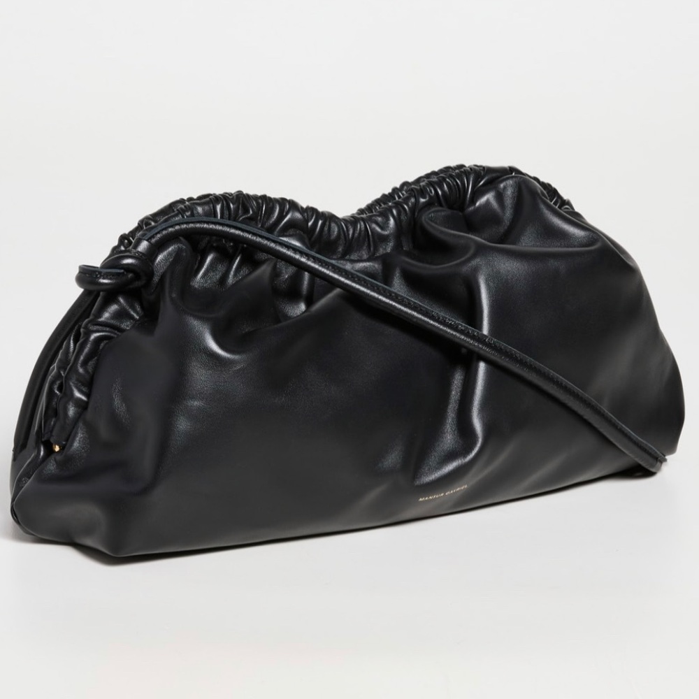 NWT Mansur Gavriel Cloud Clutch - black